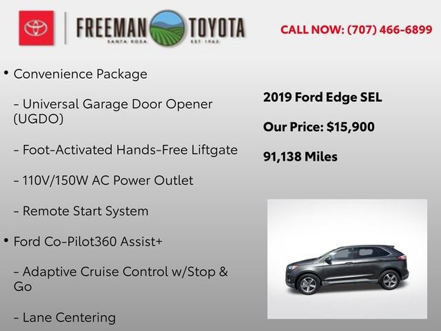 2019 Ford Edge SEL AWD