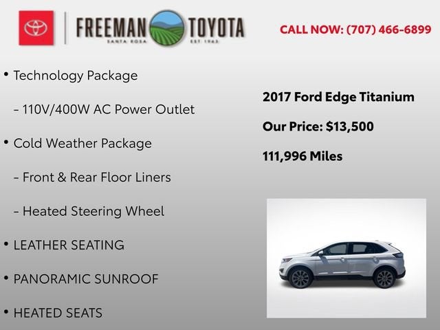 2017 Ford Edge Titanium AWD