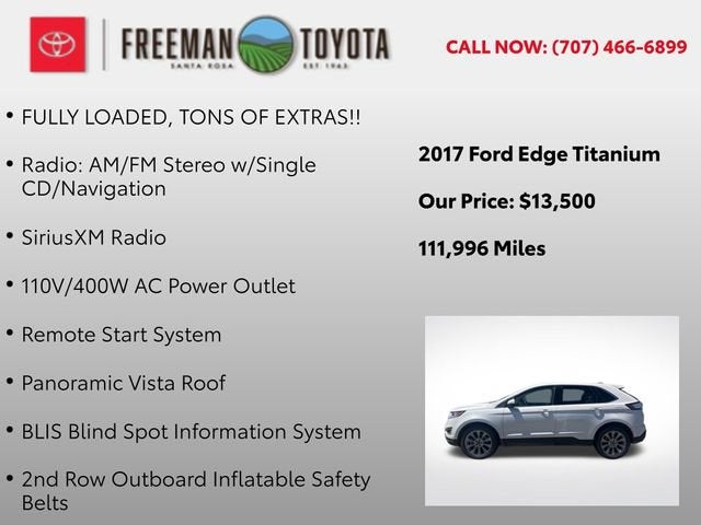 2017 Ford Edge Titanium AWD