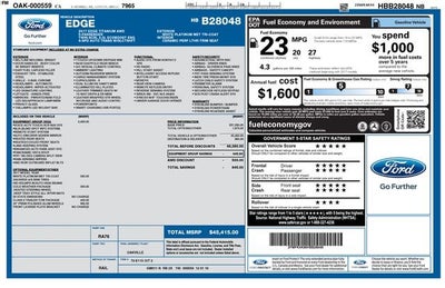 2017 Ford Edge Titanium AWD