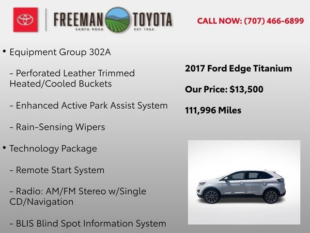 2017 Ford Edge Titanium AWD