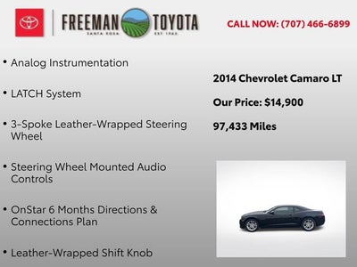 2014 Chevrolet Camaro 2dr Cpe LT w/1LT