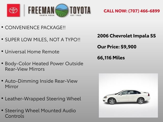2006 Chevrolet Impala 4dr Sdn SS