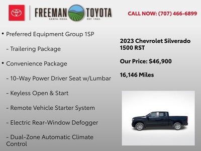 2023 Chevrolet Silverado 1500 4WD Crew Cab 147 RST