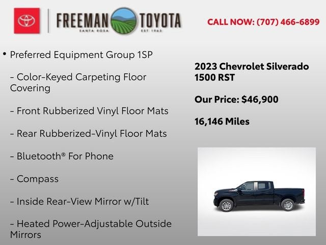 2023 Chevrolet Silverado 1500 4WD Crew Cab 147 RST