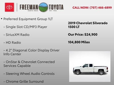 2019 Chevrolet Silverado 1500 LD 4WD Double Cab LT w/1LT