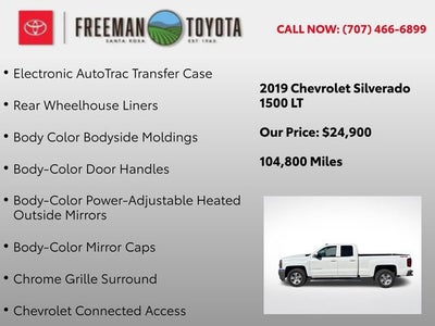 2019 Chevrolet Silverado 1500 LD 4WD Double Cab LT w/1LT