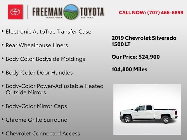 2019 Chevrolet Silverado 1500 LD 4WD Double Cab LT w/1LT