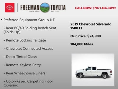 2019 Chevrolet Silverado 1500 LD 4WD Double Cab LT w/1LT