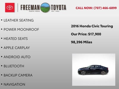 2016 Honda Civic Sedan 4dr CVT Touring