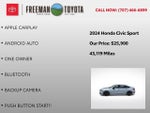 2024 Honda Civic Sedan Sport CVT