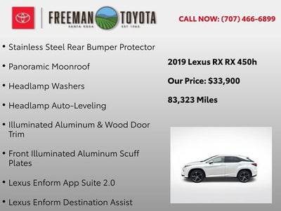 2019 Lexus RX RX 450h AWD