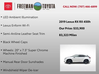 2019 Lexus RX RX 450h AWD