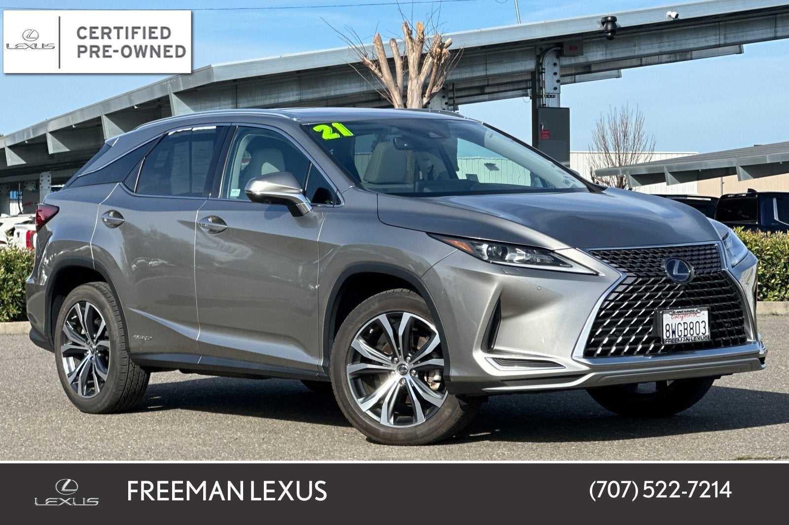 2021 Lexus RX Hybrid 450h