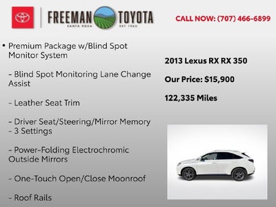 2013 Lexus RX 350 FWD 4dr