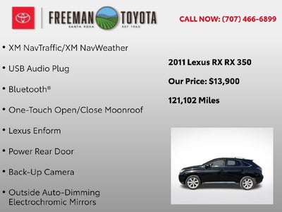 2011 Lexus RX 350 FWD 4dr