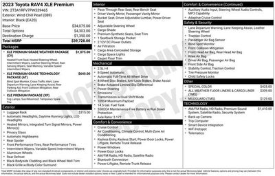 2023 Toyota RAV4 XLE Premium AWD