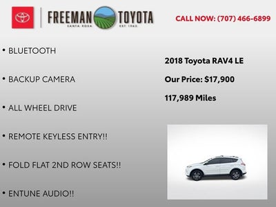 2018 Toyota RAV4 LE AWD