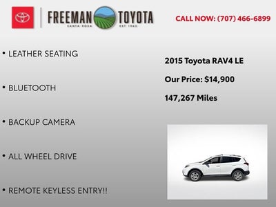 2015 Toyota RAV4 AWD 4dr LE