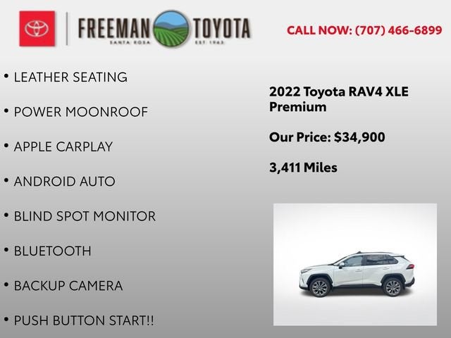 2022 Toyota RAV4 XLE Premium FWD