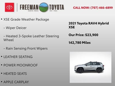 2021 Toyota RAV4 Hybrid XSE AWD