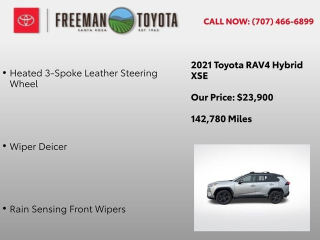 2021 Toyota RAV4 Hybrid XSE AWD