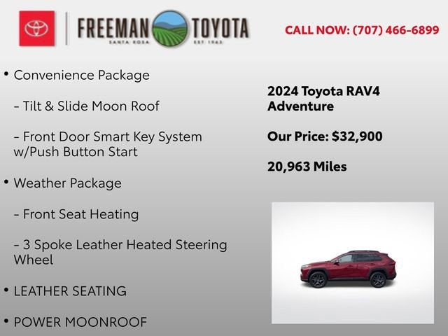 2024 Toyota RAV4 Adventure AWD