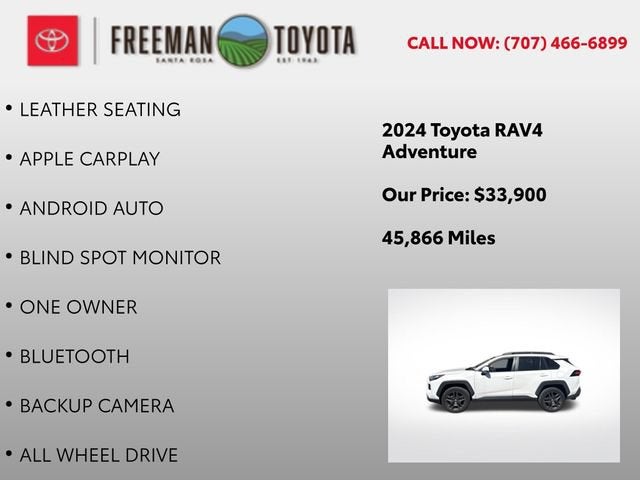 2024 Toyota RAV4 Adventure AWD