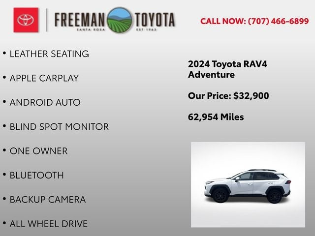 2024 Toyota RAV4 Adventure AWD