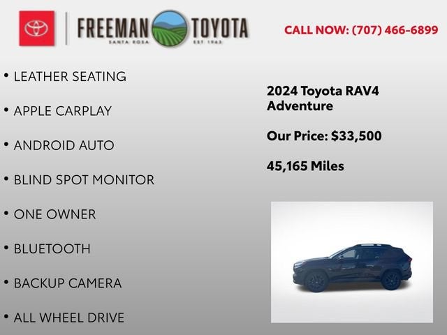 2024 Toyota RAV4 Adventure AWD