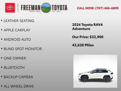 2024 Toyota RAV4 Adventure AWD