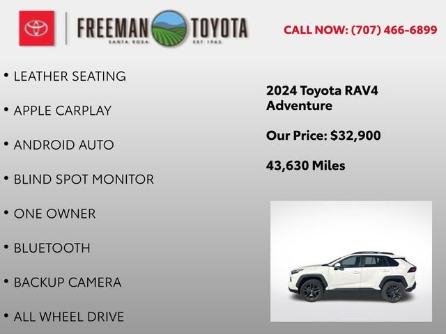 2024 Toyota RAV4 Adventure AWD