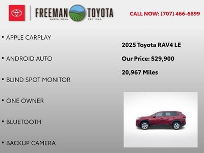 2025 Toyota RAV4 LE FWD