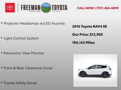 2016 Toyota RAV4 FWD 4dr SE