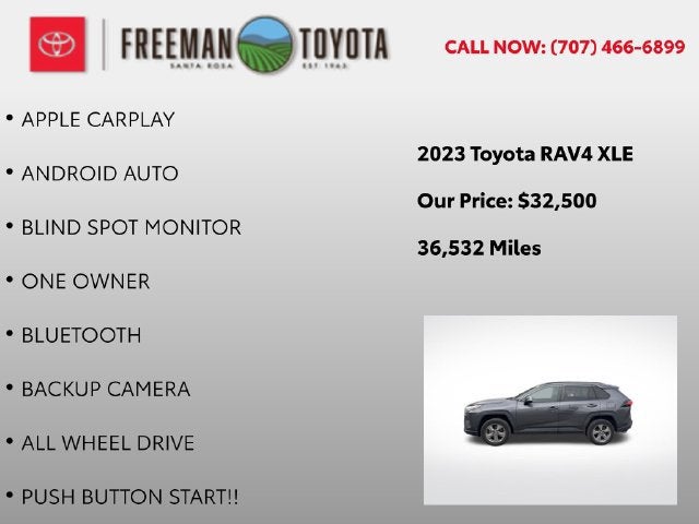 2023 Toyota RAV4 XLE AWD