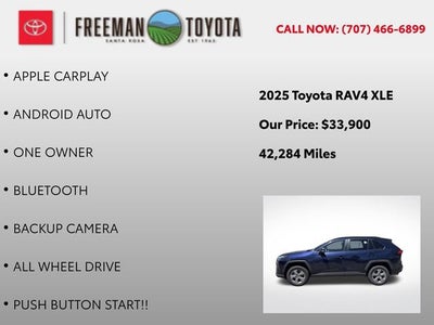 2025 Toyota RAV4 XLE AWD