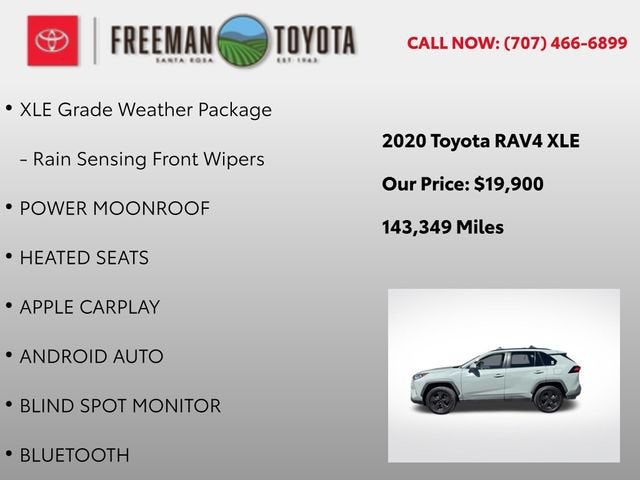 2020 Toyota RAV4 XLE AWD