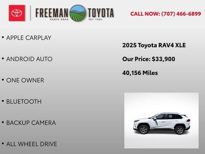 2025 Toyota RAV4 XLE AWD