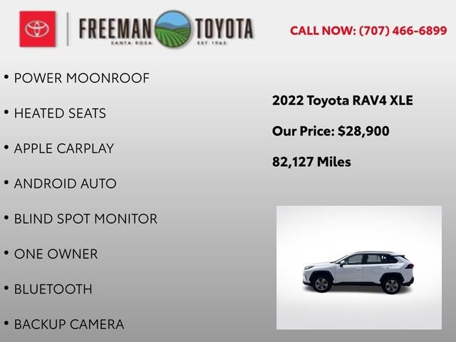 2022 Toyota RAV4 XLE AWD
