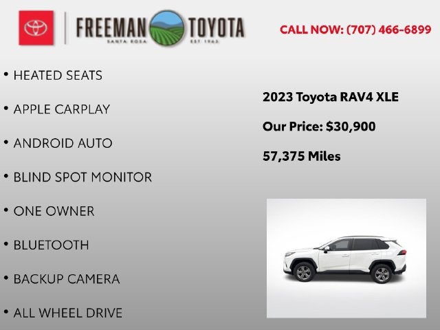 2023 Toyota RAV4 XLE AWD