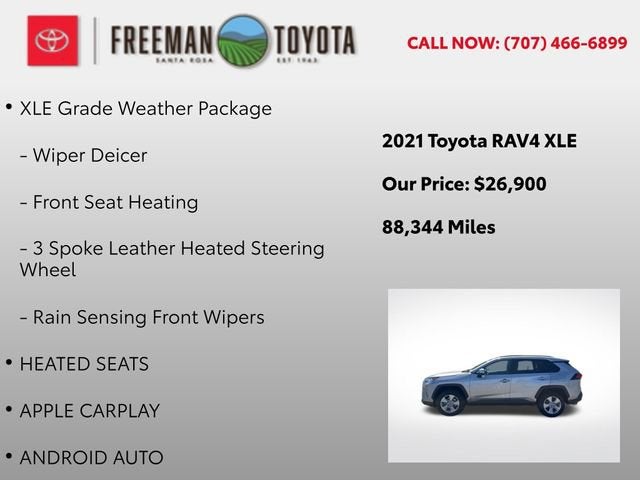2021 Toyota RAV4 XLE AWD