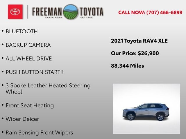 2021 Toyota RAV4 XLE AWD