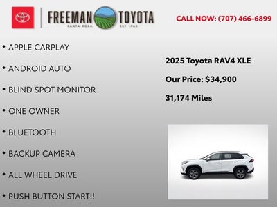 2025 Toyota RAV4 XLE AWD