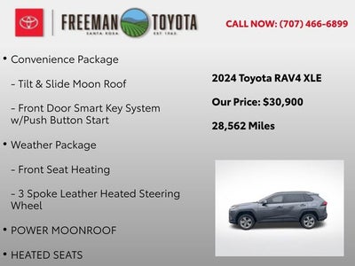 2024 Toyota RAV4 XLE AWD