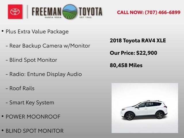 2018 Toyota RAV4 XLE AWD