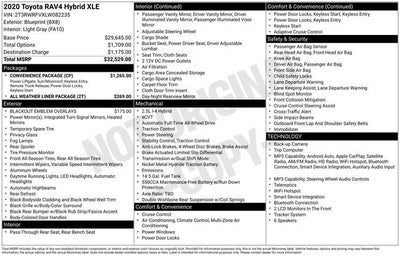 2020 Toyota RAV4 Base