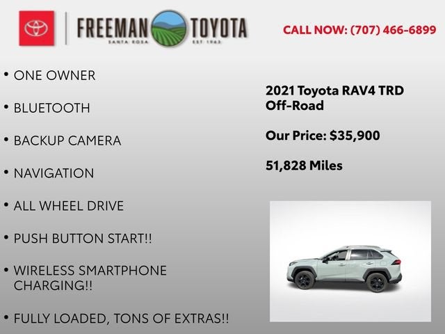 2021 Toyota RAV4 TRD Off Road AWD