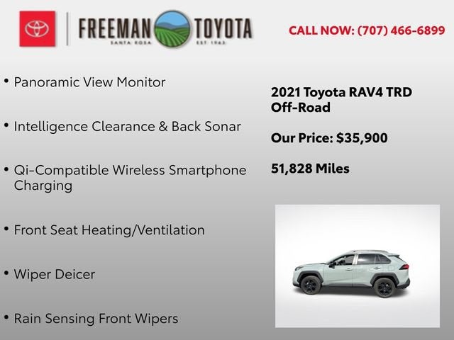 2021 Toyota RAV4 TRD Off Road AWD