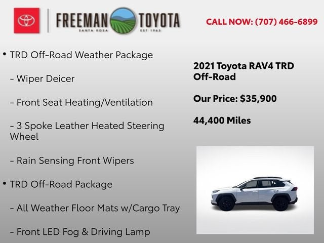2021 Toyota RAV4 TRD Off Road AWD