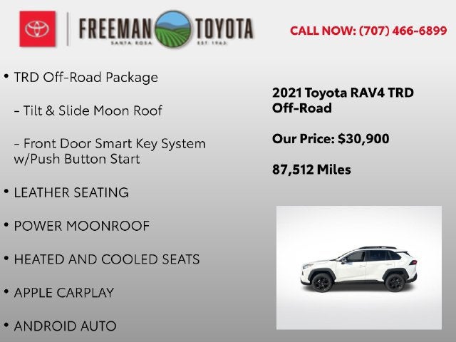 2021 Toyota RAV4 TRD Off Road AWD